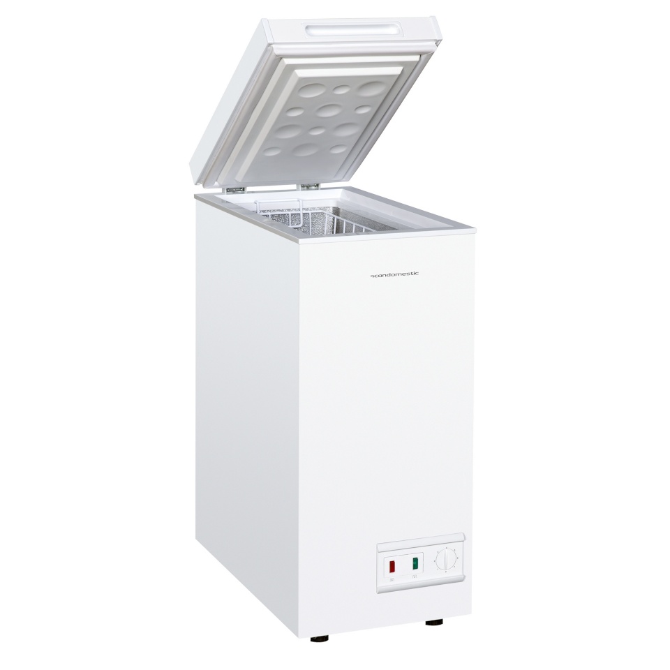 Scandomestic sügavkülmkirst CF51WE Chest Freezer, valge