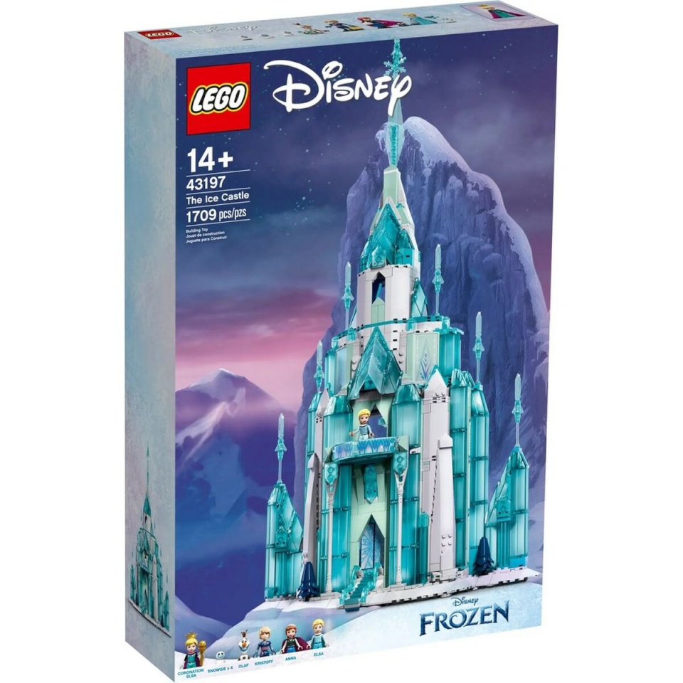 Lego klotsid konstruktor 43197 Frozen - The Ice Castle 1709-osaline