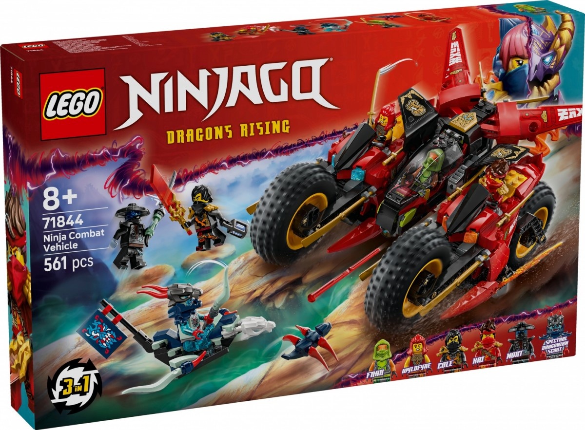 LEGO klotsid 71844 Ninjago Ninja-Actionflitzer
