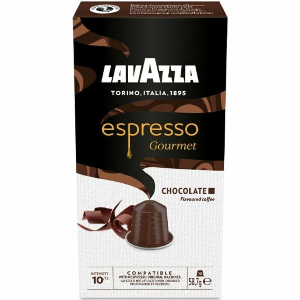 Lavazza kohvikapslid Espresso Gourmet Chocolate 10 Tükid, osad (10 Ühikut)