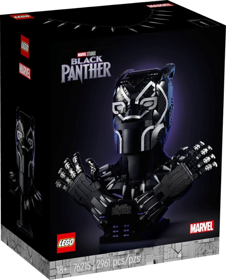 Lego klotsid MARVEL 76215 must Panther