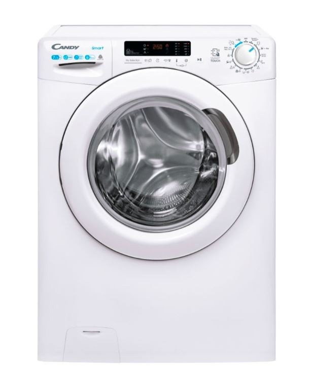 Candy kuivatiga pesumasin CSWS 4752DWE/1-S Washer Dryer 7kg, valge