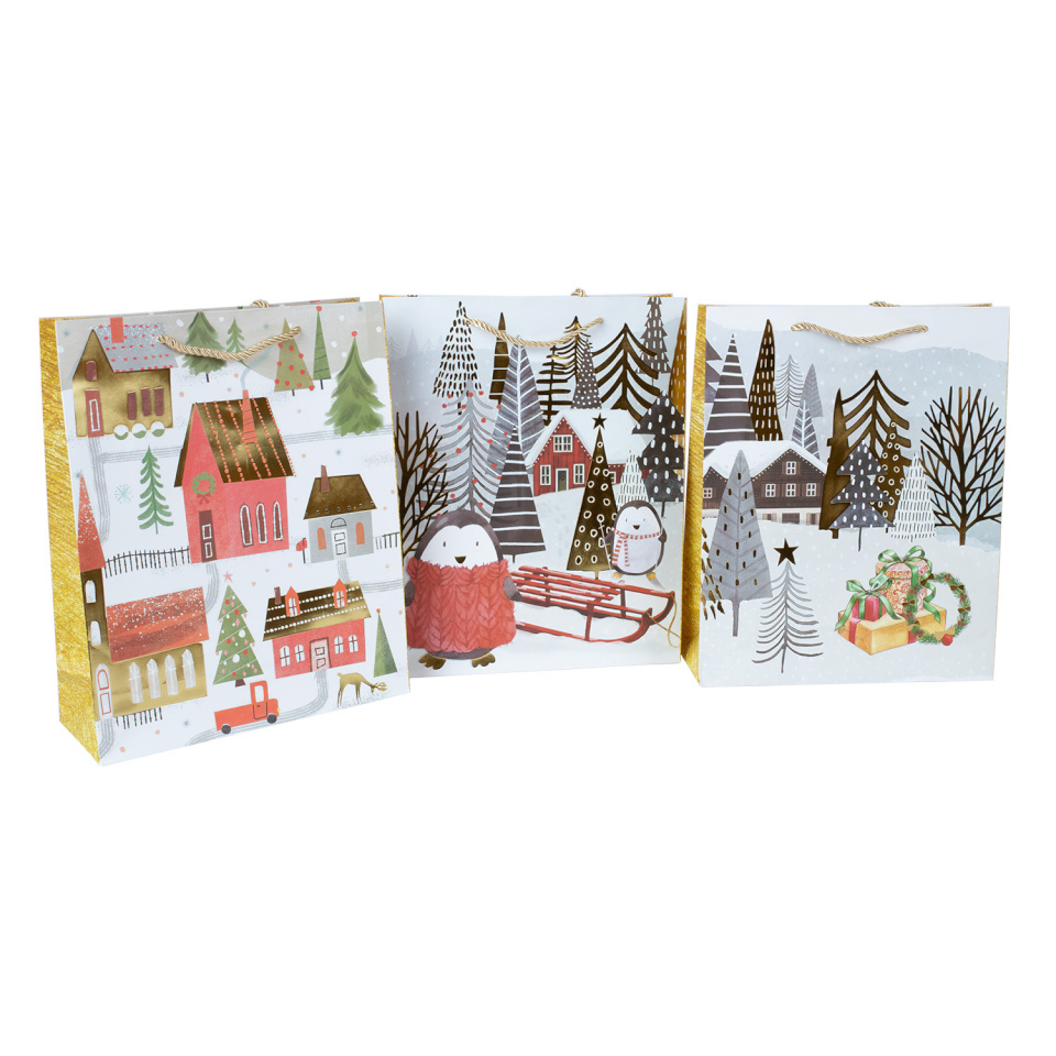 H4Y kinkekott Wonderland M, 26x32x10cm, mix