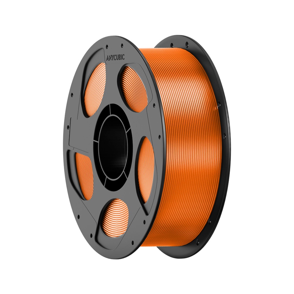 AnyCubic 3D-printeri niit PETG Filament Translucent oranž