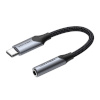 Vention audiokaabel Earphone Jack Adapter USB-C -> 3.5mm BGJHA 0.1m