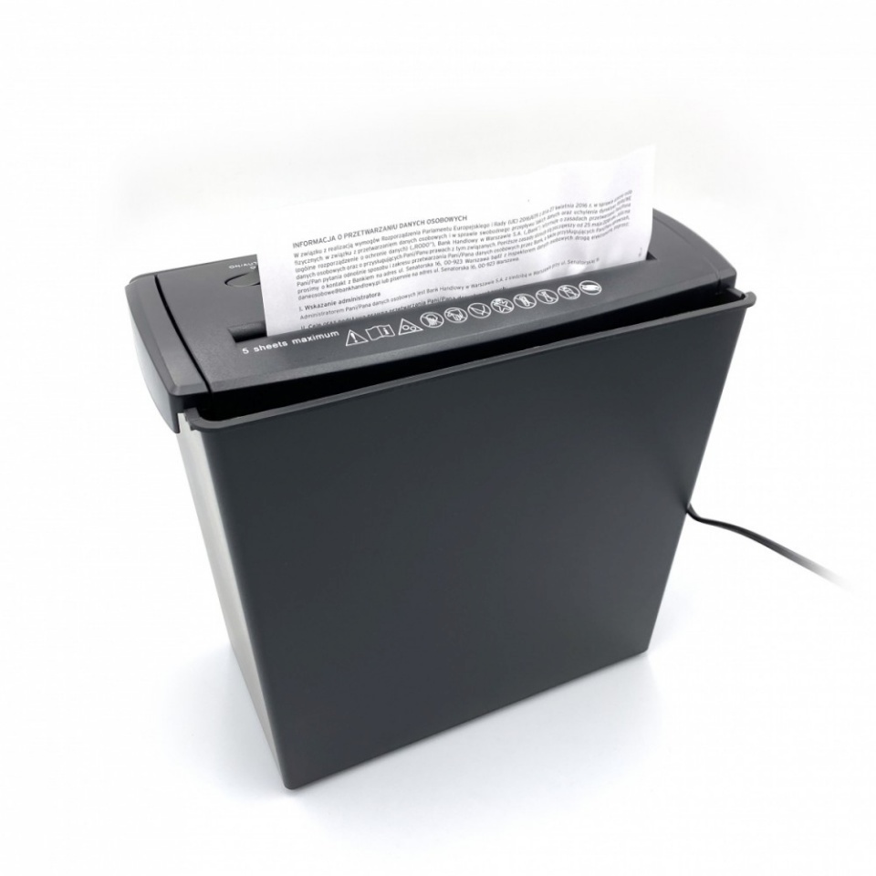Media-Tech paberipurustaja Paper shredder V3.0 6,8mm, basket 9,5l