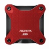ADATA kõvaketas SSD External SD620 1TB U3.2A 520/460 MB/s punane