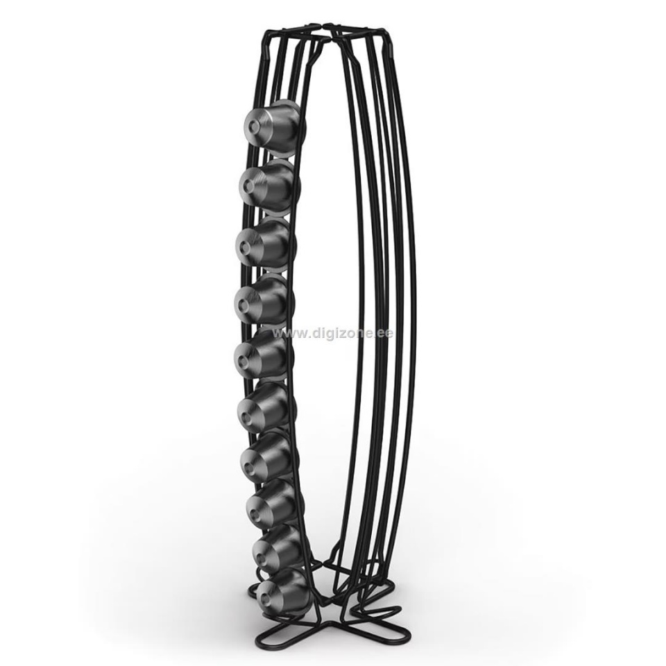 Xavax kohvikapslite hoidja Nespresso Coffee Capsule Stand, must