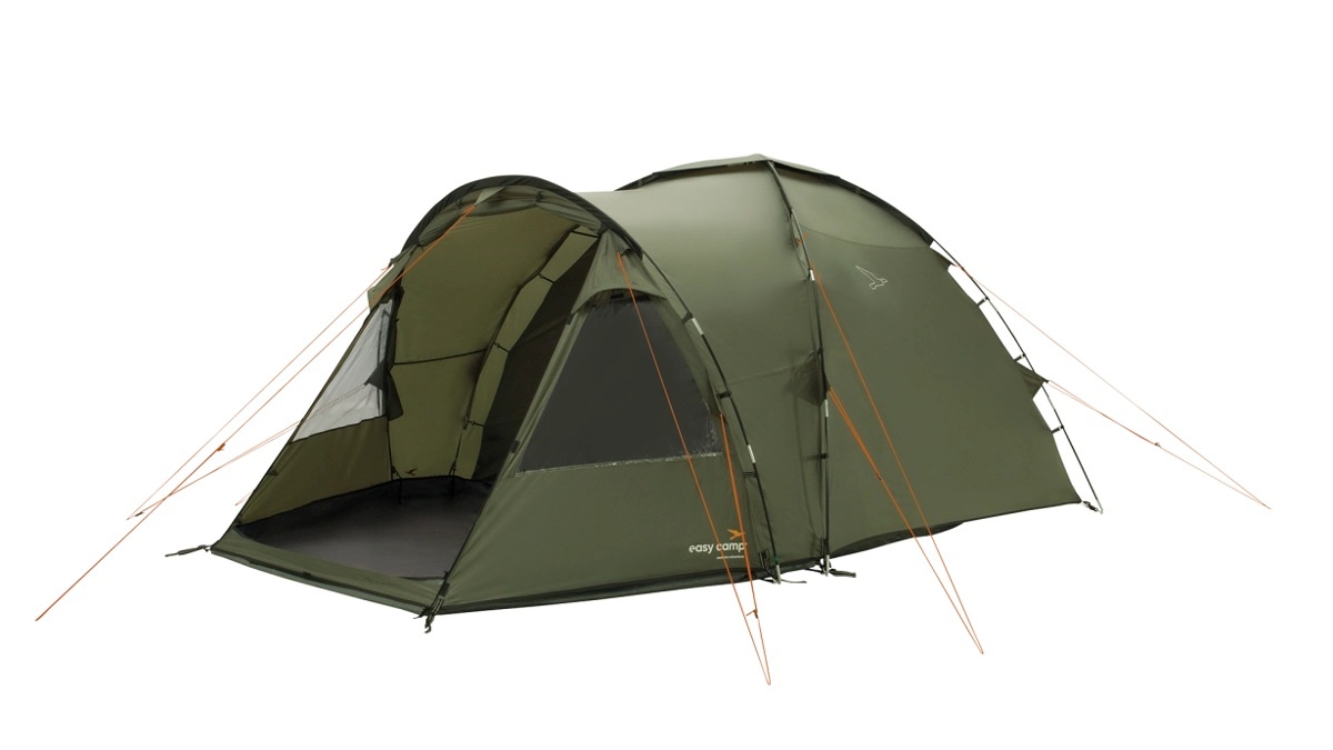 Easy Camp telk Kinn 4 (oliiviroheline, with Tunnel-Anbau, Modell 2025)