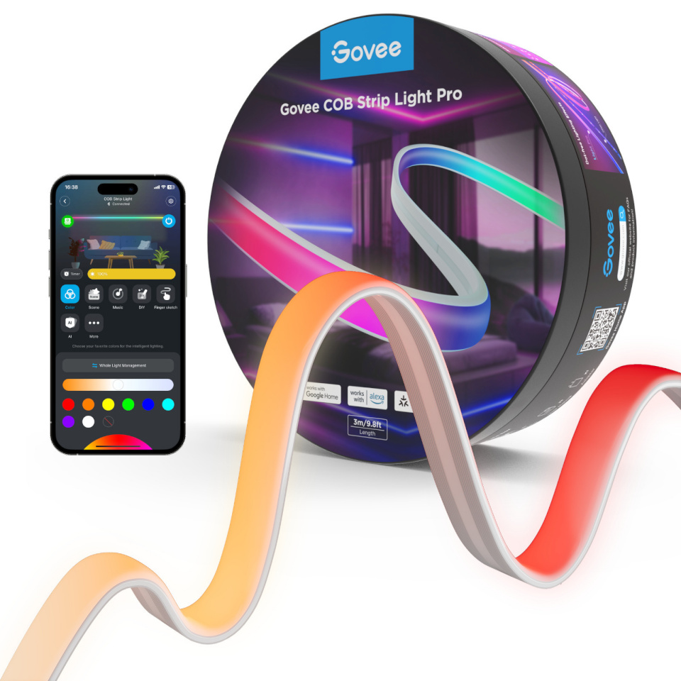 Govee LED-valgusriba COB Strip Light LED, 3m