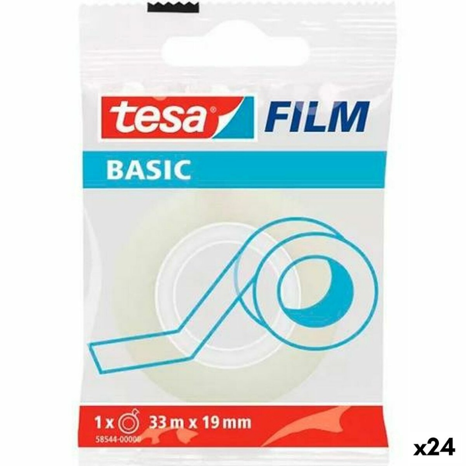 TESA kleeplint läbipaistev polüpropüleen 19 mmx33 m 24tk