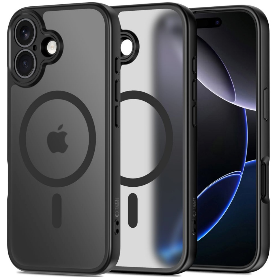 Tech-Protect BASICMAG MagSafe iPhone 17 MATTE Black