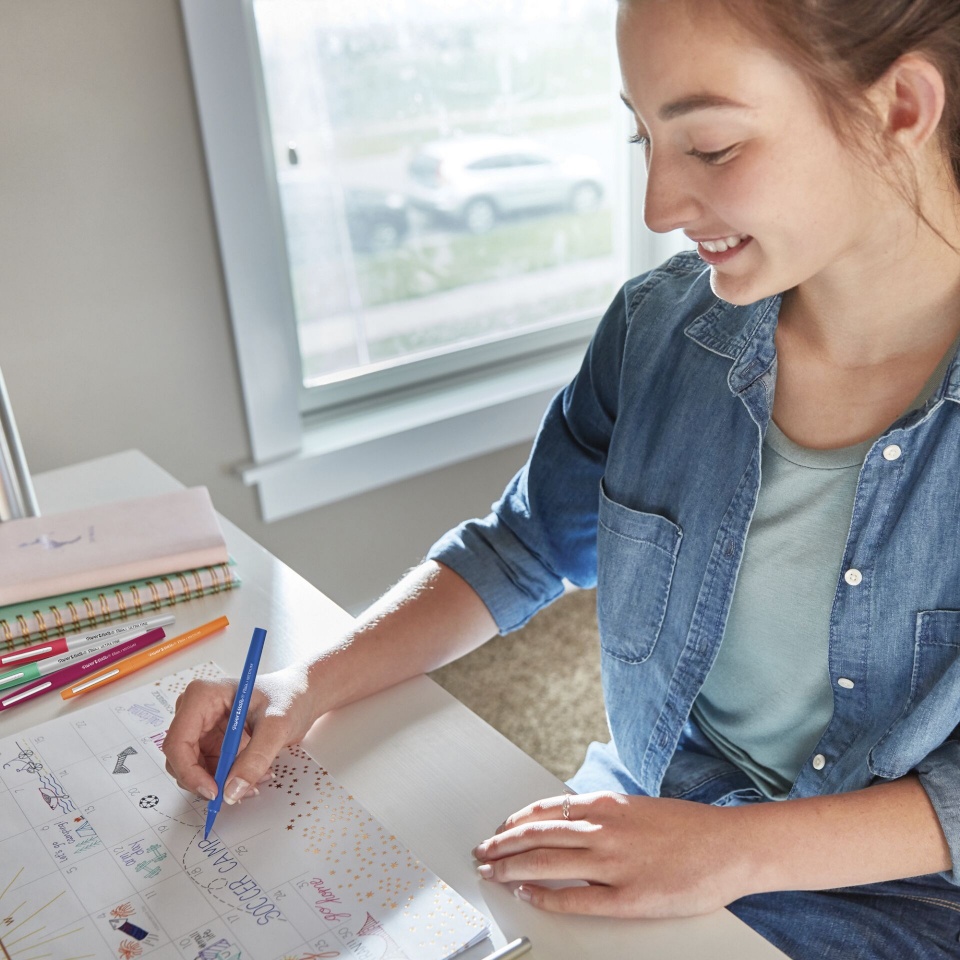 Paper Mate viltpliiatsid 1x6 Flair Felt Tip Pen Tropical Vacation M 0,7mm