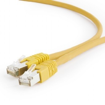 Gembird võrgukaabel Patch cord Cat.6A S/FTP LSZH 0.25m kollane