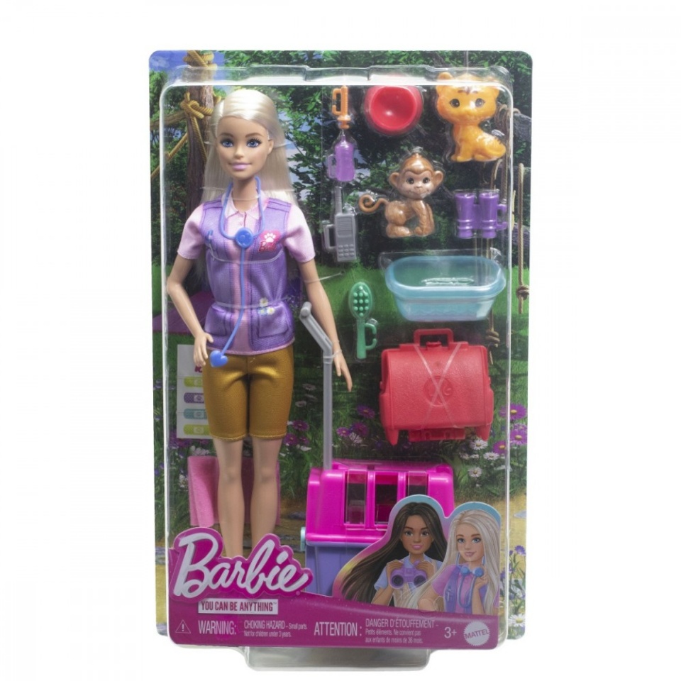 Mattel mängunukk Doll Barbie Animal Rescue & Recovery