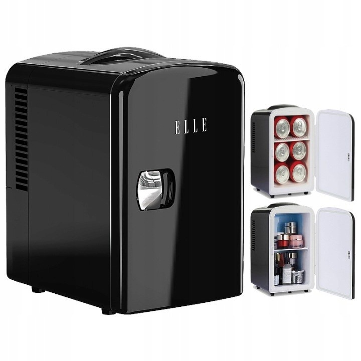 Elle autokülmik Home ESDAF101BKEU 4L Mini Fridge, must