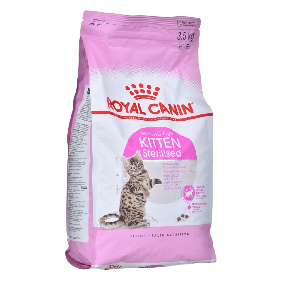 Royal Canin kuivtoit kassile Kitten Sterilised Poultry, 3,5kg 