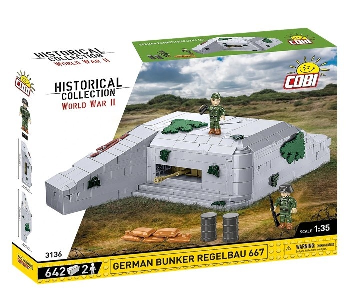 Cobi klotsid German Bunker Regelbau 667 642