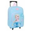 Disney ratastega koolikott sinine roosa 32x42x14cm