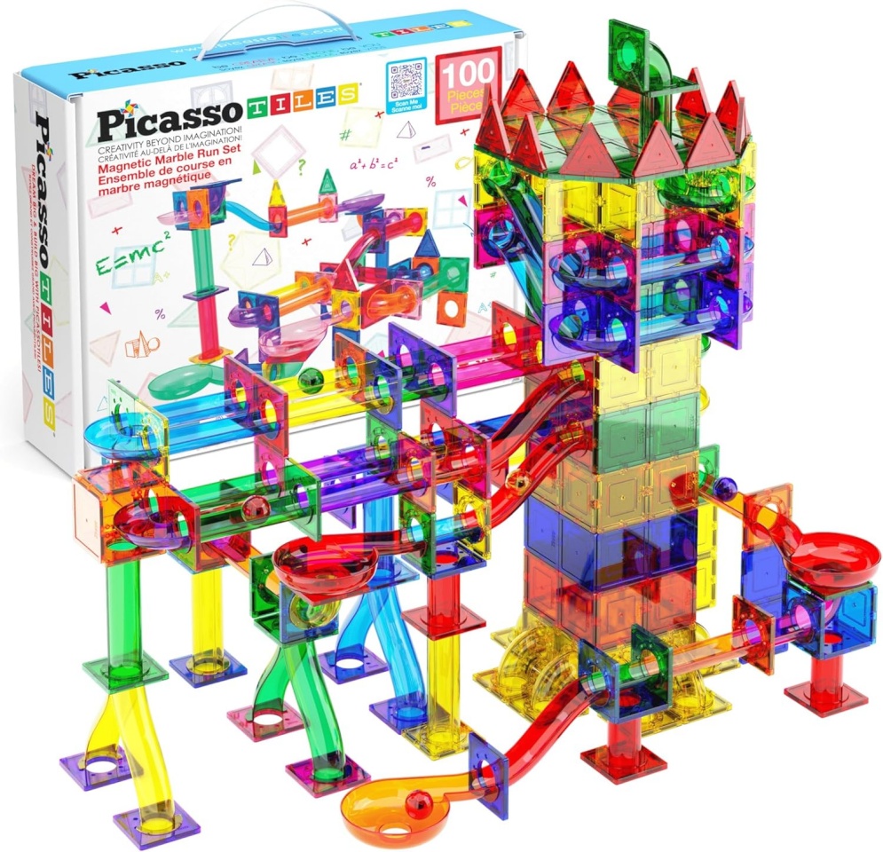 Picasso Tiles PICASSO TILES magnetkonstruktor Marble Run 100 tk., PTG100