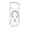 Puro Lite Mag Case Compatible with MagSafe for iPhone 17 Pro - Transparent with Gray Ring hall / iPhone 17 Pro