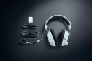 Razer kõrvaklapid BlackShark V3 Pro for PlayStation (valge/must, ANC, 2,4 GHz-Dongle, Bluetooth, USB, 3,5 mm Jack)