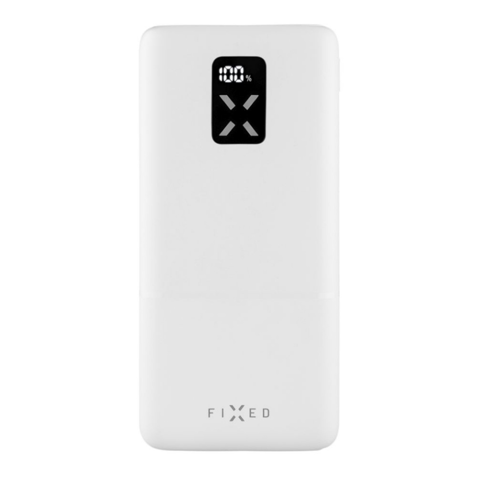 Fixed akupank Fixed Zen 20 with LCD display and PD 20W output | FIXZEN-20-WH | 20000 mAh | valge