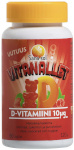 Sana-sol D-vitamiin Vitanallet Strawberry-Raspberry, 60 tk.