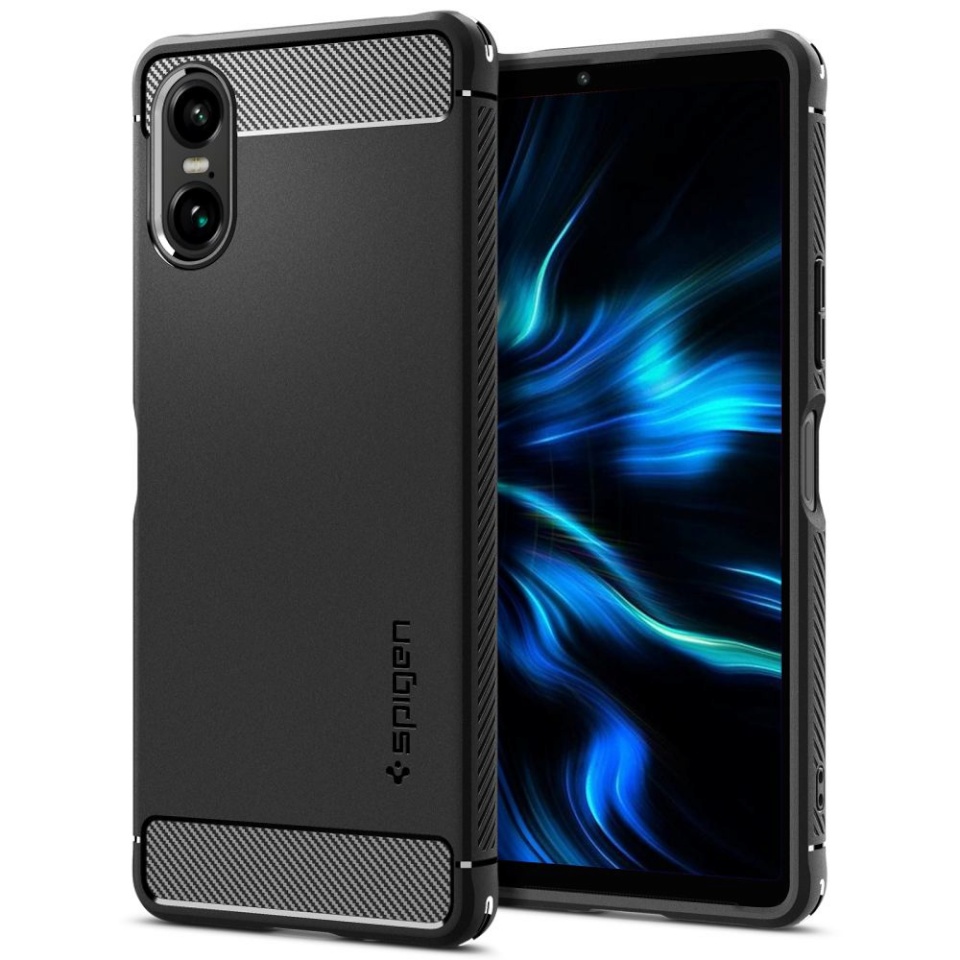 Spigen kaitsekest RUGGED ARMOR Sony Xperia 10 VI Matte Black