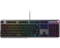 Msi klaviatuur STRIKE 600 SILENT US | Gaming Keyboard | Wired | US | USB 2.0 | KAILH Midnight PRO Silent Tactile