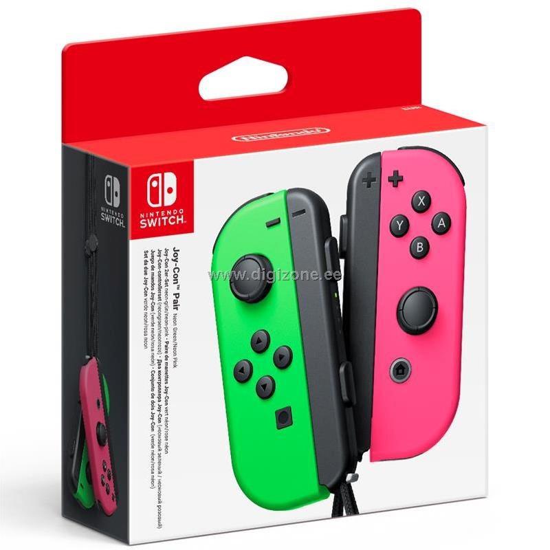 Nintendo mängupult Joy-Con pair, roheline/roosa