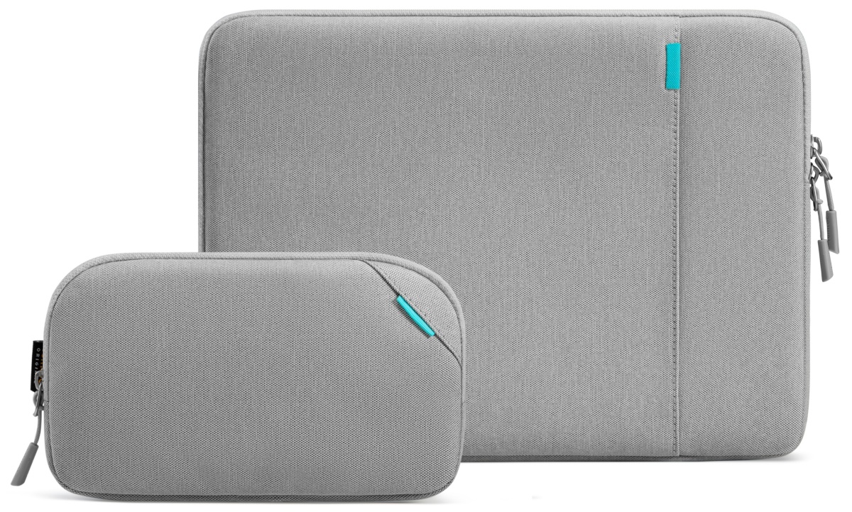 tomtoc Defender A13 13" sülearvuti ja tarvikute kott, hall