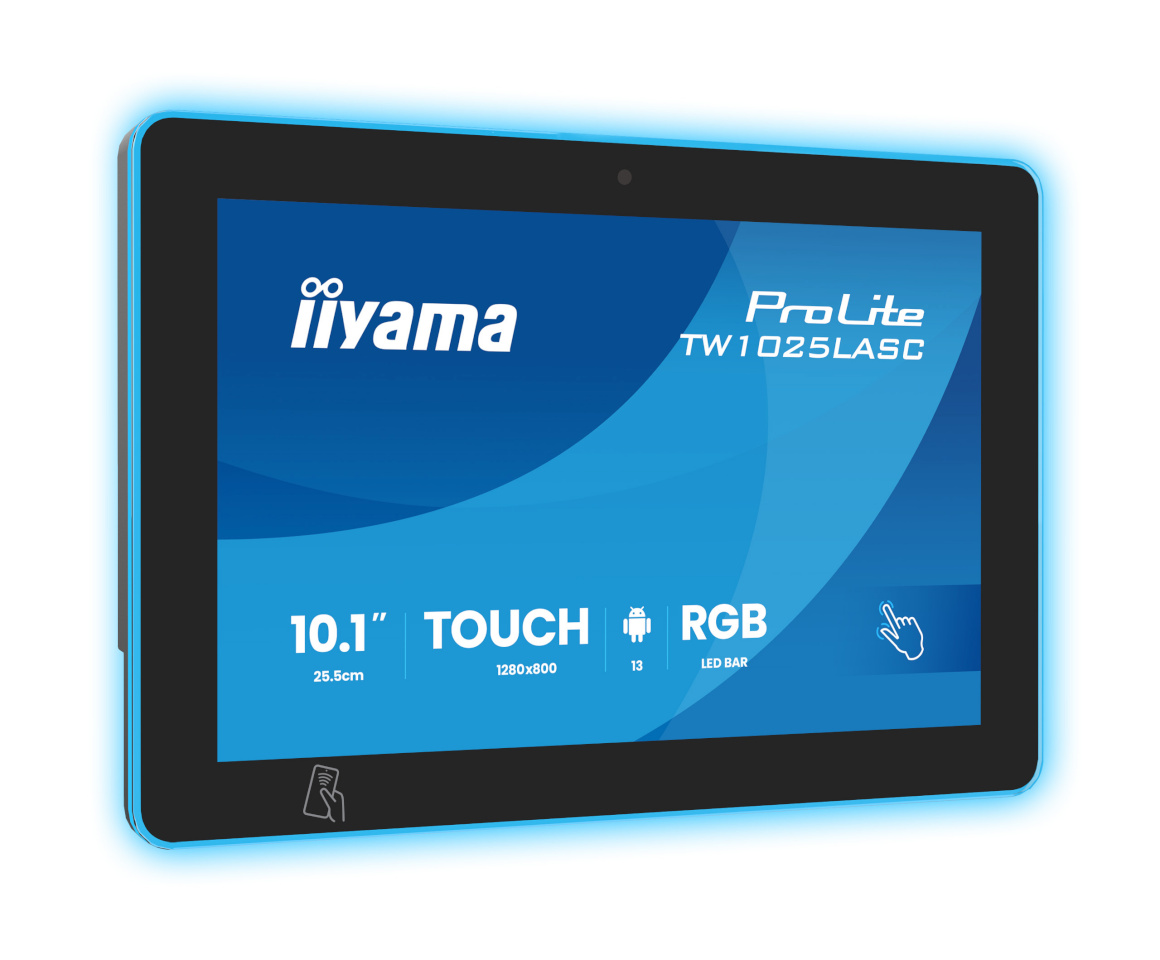 iiyama monitor 25.5cm (10,1") TW1025LASC-B3PNR 16:10 M-Touch IPS