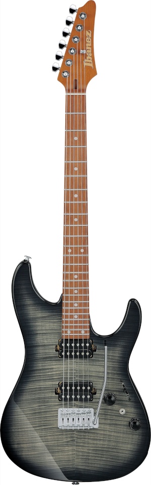Ibanez elektrikitarr AZ24S1F-TKS elektrikitarr, läbipaistev must päikesekiir