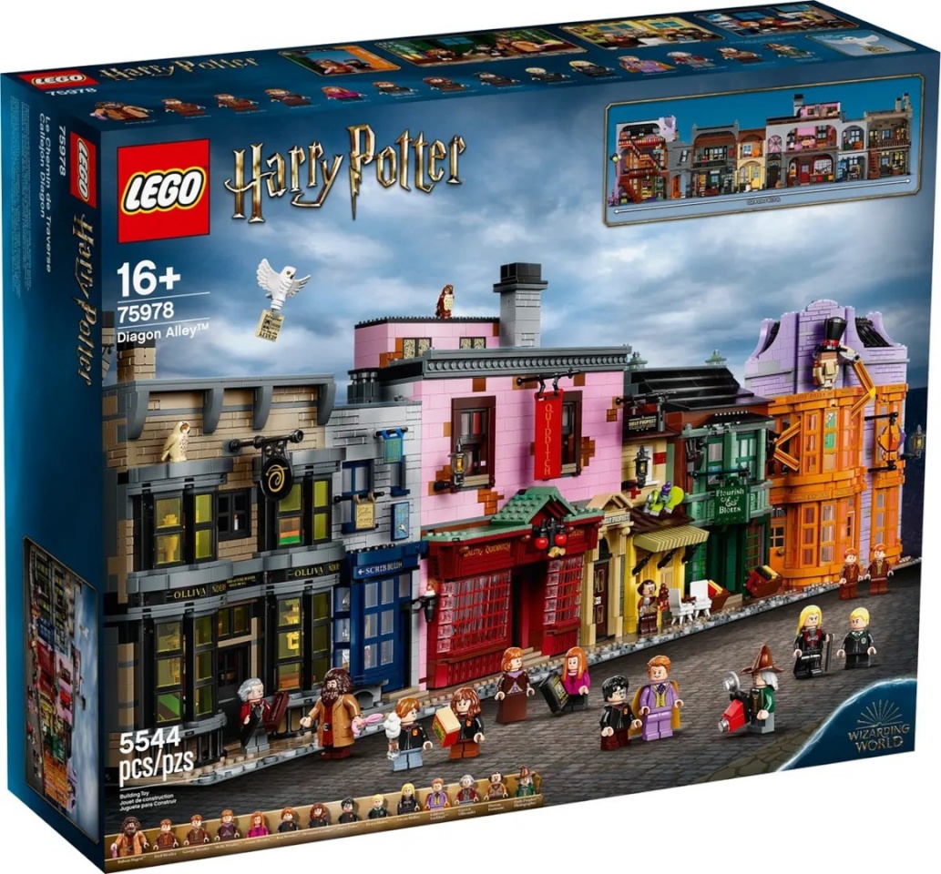 Lego klotsid HARRY POTTER 75978 Diagon Alley