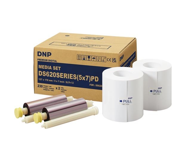 DNP fotopaber Paper DM57620 2 Rolls 230 prints. 13x18 for DS620