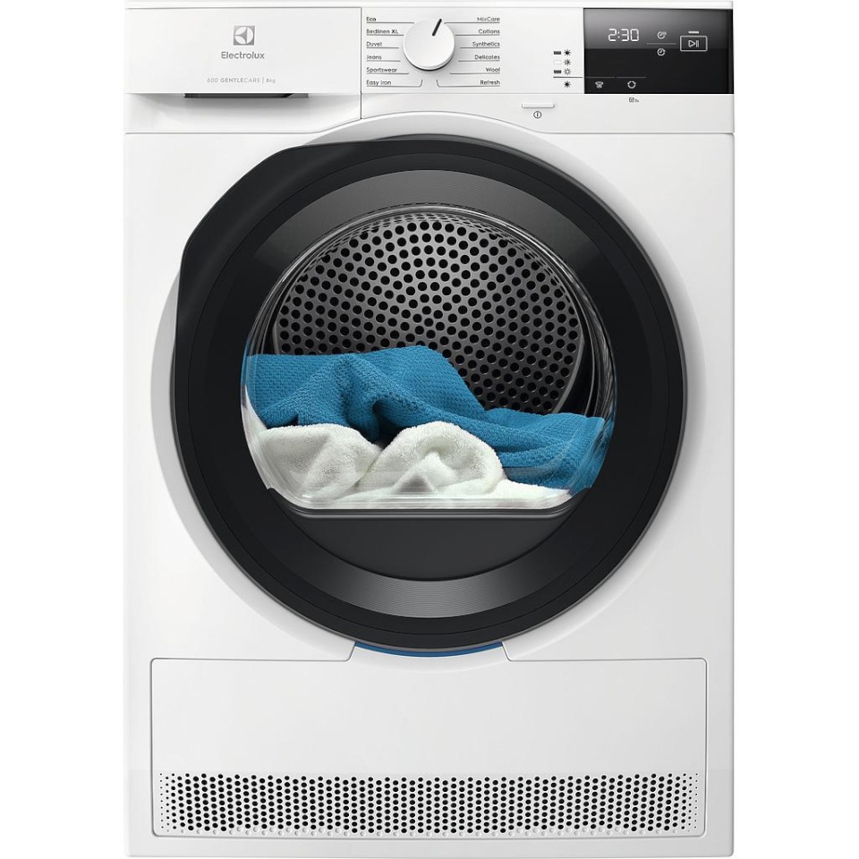Electrolux kuivati EW6D28CBE Dryer, 8kg, valge