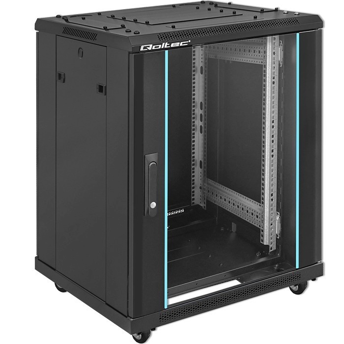 Qoltec serverikapp 19" Rack Cabinet 15U,600x600x855,steel