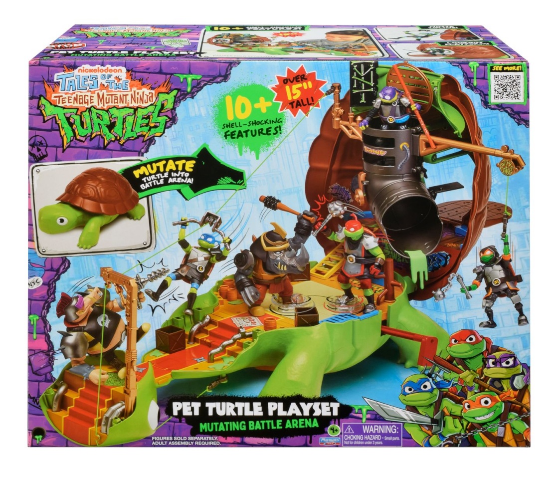 TMNT mängukomplekt Mutations Pet Turtle, 84384