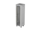 Lanberg serverikapp 19" 42U Standing Rack Cabinet 600×600 hall with Glass Door and LCD (Flat Pack)