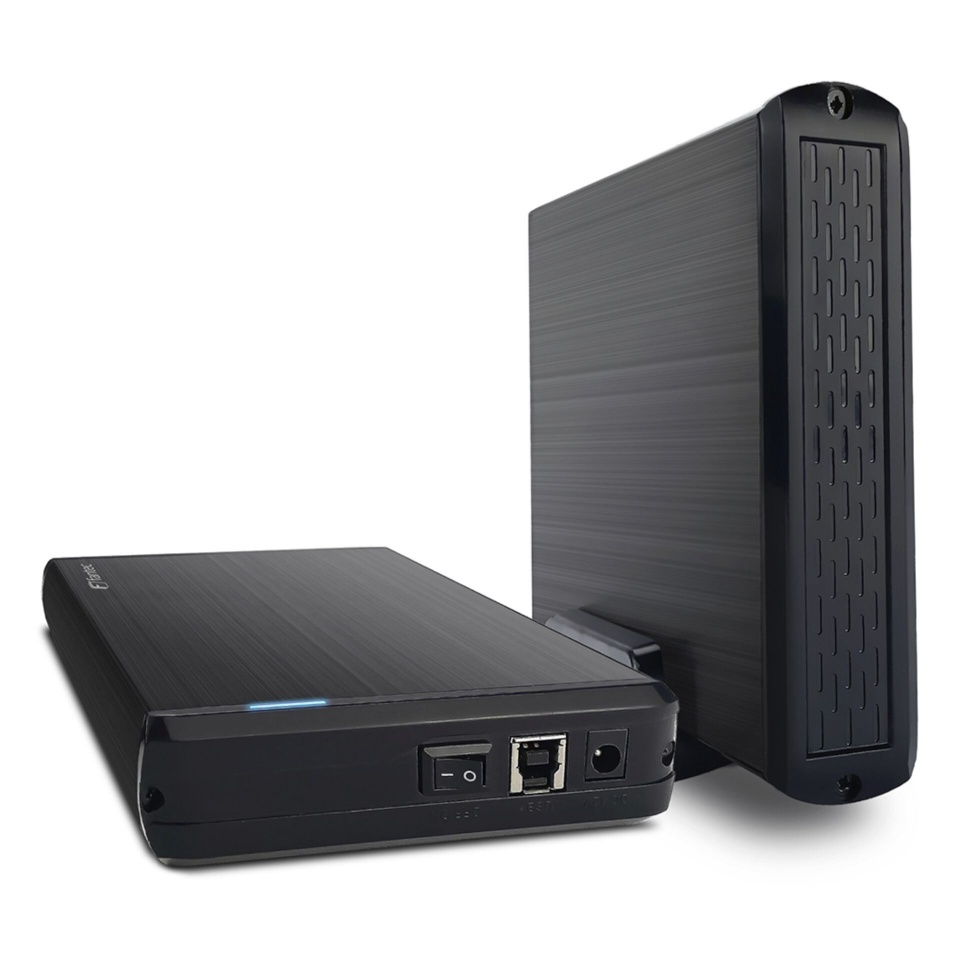 Fantec kettaboks DB-G35U3-6G must 3.5" SATA USB3.0 6G USB-B