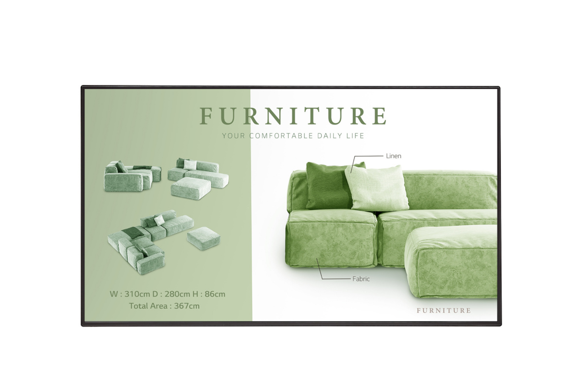 LG 65UM5N-H 65 " 24/7 webOS Wi-Fi