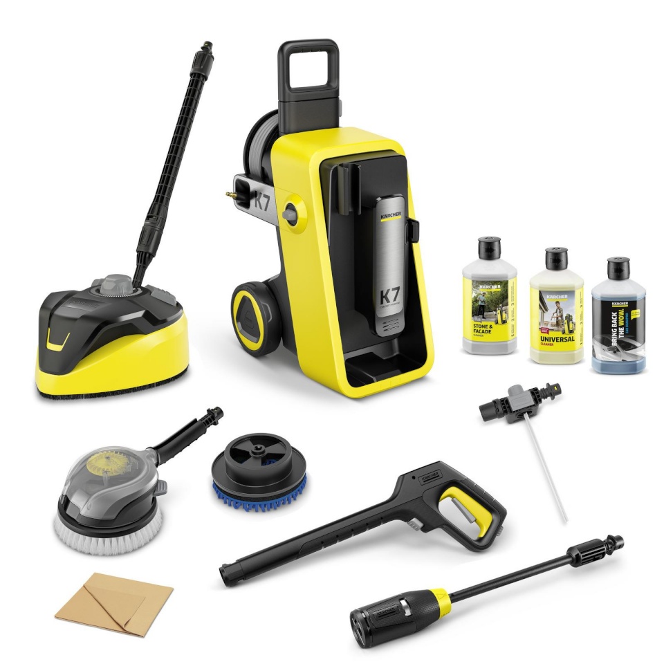 Kärcher survepesur K7 Comfort Premium Car & Home High Pressure Washer, kollane/must