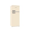 ETA külmik | ETA253390040EN Storio Retro | Energy efficiency class E | Free standing | Height 148.2cm | Double Door | Fridge net capacity 170 L | Freezer net capacity 45 L | 38 dB | beež
