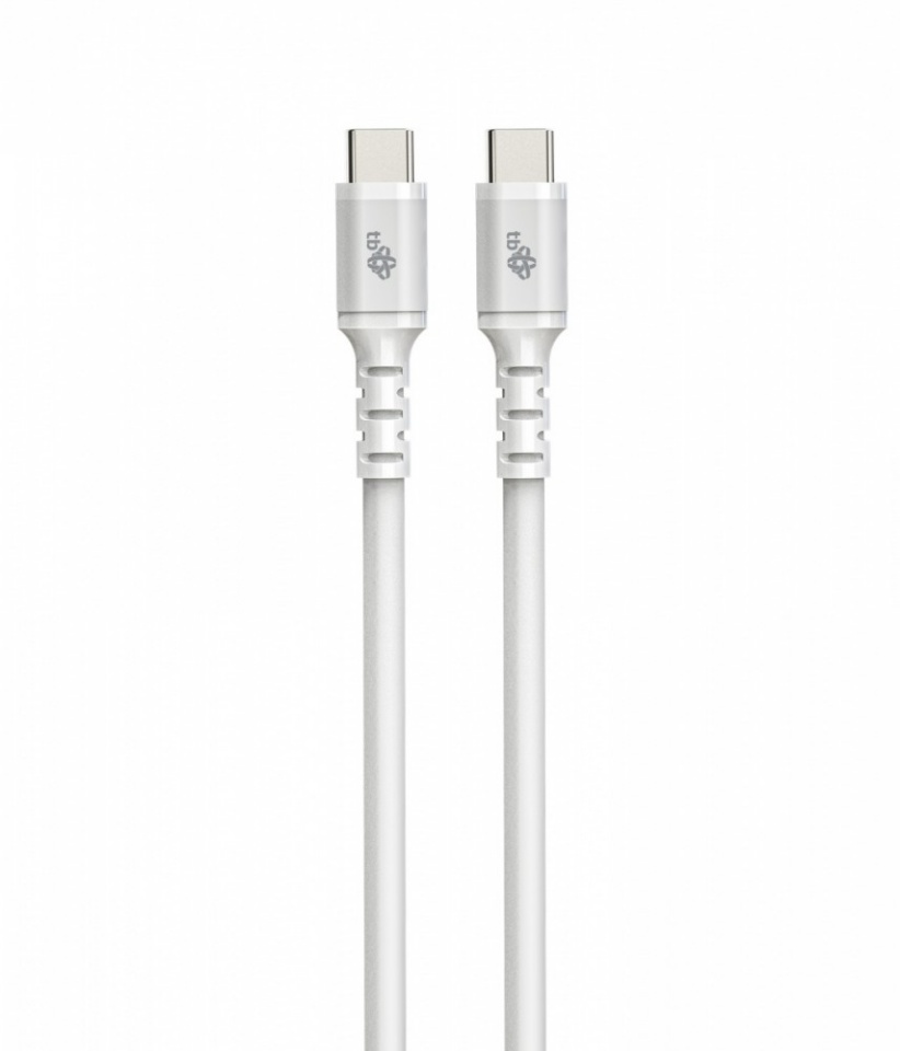 TB kaabel Cable USB-C - USB-C 2 m valge