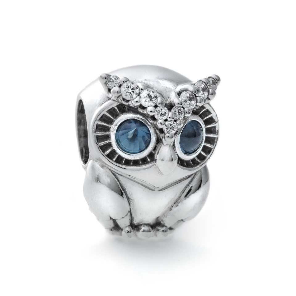 Pandora naiste amulett SPARKLING OWL