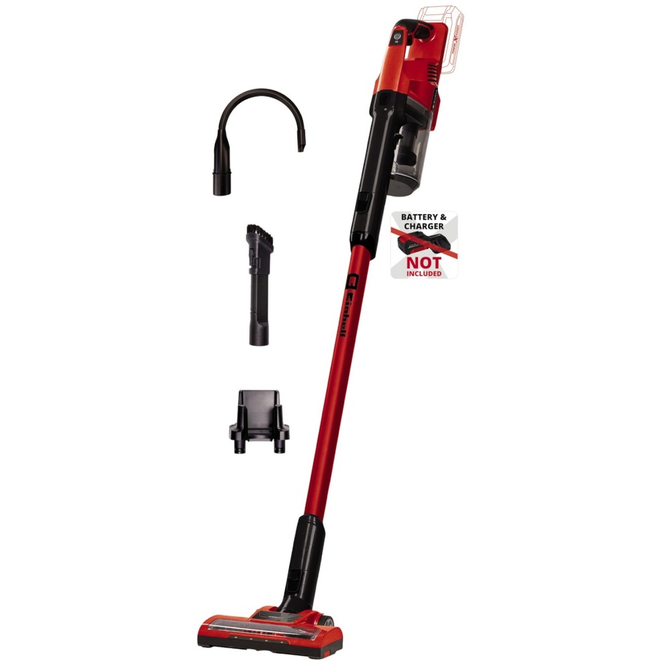 Einhell varstolmuimeja TE-SV 18 Li-Solo, Stick Vacuum Cleaner, punane/must