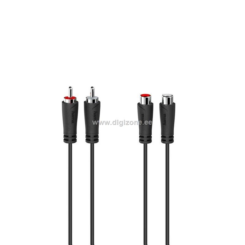 Hama helikaabel Kaabel 2RCA -2RCA extension 1,5m