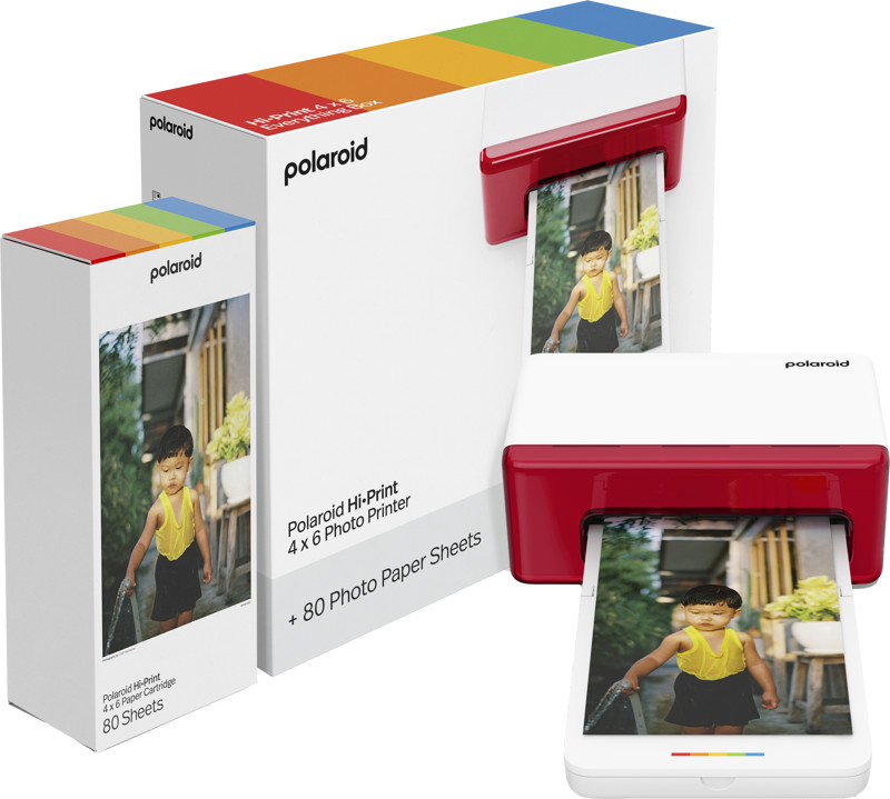 Polaroid fotoprinter Hi-Print 4x6 E-box, valge