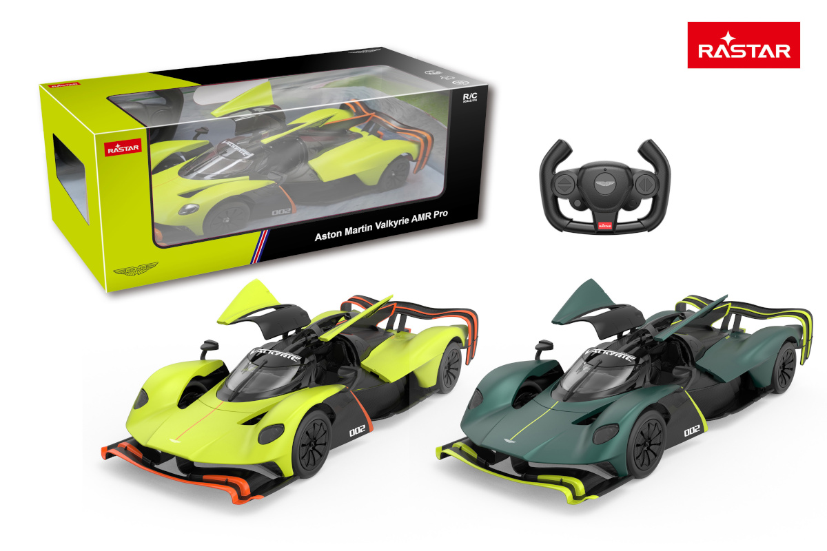 Rastar 1:14 auto R/C Aston Martin Valkyrie AMR Pro, 92100